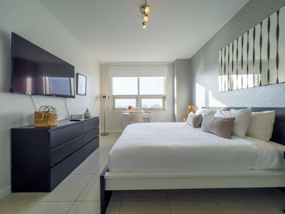 Palm Place Heart Of Miami With Parking Pool And Gym المظهر الخارجي الصورة